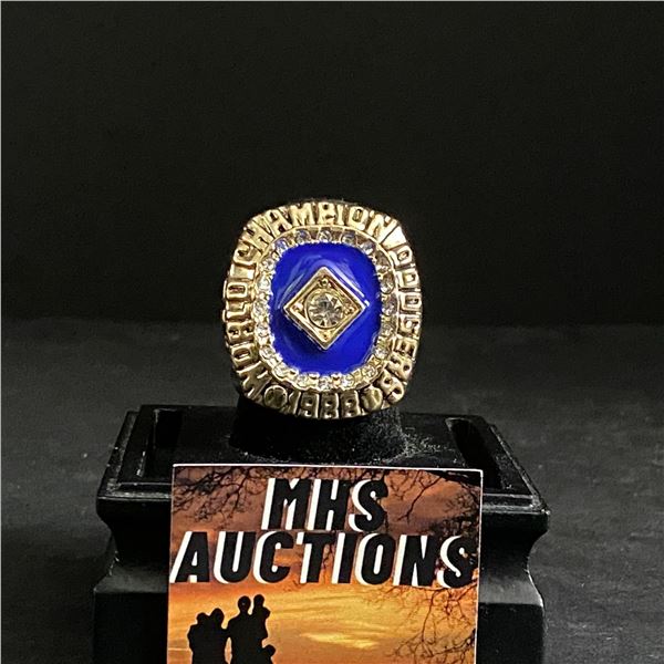 LOS ANGELES DODGERS M.L.B 1988 "HERSHISER" CHAMPIONSHIP REPLICA RING (ref403)
