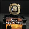 Image 1 : TY COBB "D" HALL OF FAME 1905-1928 "GEORGIA PEACH" CHAMPIONSHIP REPLICA RING (ref950)
