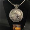 Image 1 : LOS ANGELES RAIDERS LARGE N.F.L CHAMPIONSHIP NECKLACE (ref317)
