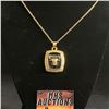 Image 1 : CHICAGO BULLS 1991 N.B.A CHAMPIONSHIP NECKLACE (ref1114)