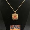 Image 1 : CHICAGO BULLS N.B.A CHAMPIONSHIP NECKLACE (ref1120)