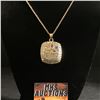 Image 1 : NEW YORK YANKEES 2001 M.L.B CHAMPIONSHIP NECKLACE (ref1130)
