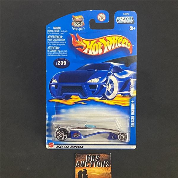 HOT WHEELS GREASED LIGHTNIN' 1/64TH SCALE (ref1068)