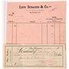 Image 1 : Levi Strauss & Hass Brothers Receipts  [146363]