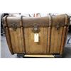 Image 2 : Swedish Steamer Trunk and 19th Century Textiles   [141555]