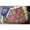 Image 8 : Swedish Steamer Trunk and 19th Century Textiles   [141555]