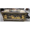Image 1 : Ornate Japanese Chest with Gilt Designs, Footed, 4 Drawer c1920s  [145766]