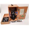 Image 1 : Oil-Immersion Microscope in Original Wood Case  [146175]