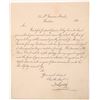 Image 1 : Autographed Signed Letter from N Lewis, 1826  [145289]