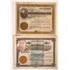 Image 1 : Kawich Gold Mining Company Stocks, One signed by WJ Douglass, inventor of Douglas Pan Mill Process