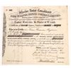 Image 1 : Washoe United Consolidated Gold & Silver Mining Company Stock  [145069]