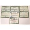Image 1 : Helicopter Stock Certificate Group  [143633]