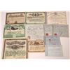 Image 1 : Early Massachusetts Railroad Stock & Bond Collection  [113837]