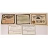 Image 1 : Montana Railroad Stock Certificate Group  [143573]