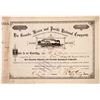 Image 1 : Rio Grande, Mexico and Pacific Railroad Co. Stock Certificate Signed by Strong  [134533]