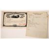 Image 1 : Central City, Deadwood & Eastern Railroad Co. Proof Stock Certificate  [134531]