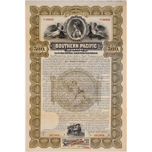 Southern Pacific Company Specimen Bond, $500  [134503]