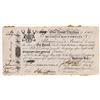 Image 1 : Hudson Bay Company 1820 One Pound Sterling Certificate   [144995]