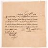 Image 1 : Revolutionary War Payment Voucher  [145281]