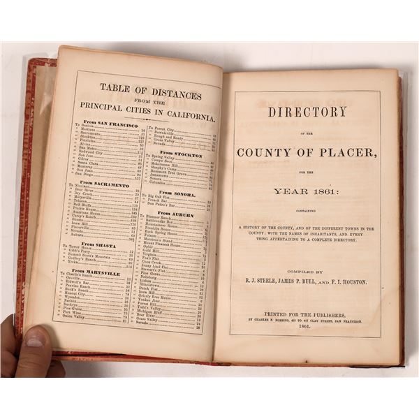 Directory of Placer County; 1861  [144549]