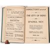 Image 1 : Rare 1904 Directory of Reno  [144294]