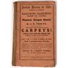 Image 2 : 1863 Portland Directory with Wells Fargo Advertisement  [145015]