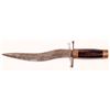 Image 2 : Civil War Knife with Curved Blade and Coin Pommel  [143932]