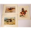 Image 2 : Art Prints by Remington (4) and Russell (2)  [146429]