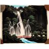 Image 2 : Two Signed Art Paintings on Silk from Japan  [137745]