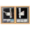 Image 1 : Mixed Media Desert Art Piece's (Two Framed)  [127655]