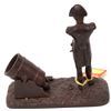 Image 2 : Napoleonic Bronze Match Holder w/Striker  [146029]