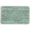 Image 2 : Lake Tahoe Railway & Transportation Company Annual Pass  [134599]