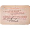 Image 2 : Missouri Pacific Railway Company Annual Pass  [134705]