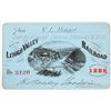 Image 1 : Lehigh Valley Railroad Annual Pass  [134600]