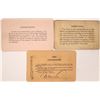 Image 2 : Texas & Pacific Railway Company Annual Passes incl. George J. Gould Signature  [134610]