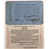 Image 2 : Southern Pacific Company Annual Passes incl. HE Huntington Autograph  [134579]