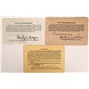Image 2 : Western Pacific Railway Annual Pass Trio  [134571]