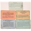 Image 2 : Five Different Miscellaneous Railroad Passes  [134620]