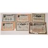 Image 1 : Atchison, Topeka & Santa Fe Railroad Stock Certificate Group  [143586]