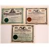 Image 1 : Montana Boat & Amusement Company Stock Certificates (3)  [143552]