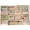Image 1 : Montana Power Company Stock Certificate Collection (21)  [143563]
