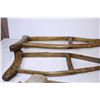 Image 4 : Antique Wooden Crutches