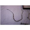 Image 3 : Necklace + Bracelet set with misc jewelry