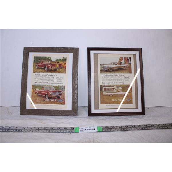 Magazine Cut outs in Frame