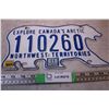 Image 2 : Explore Canada’s Arctic North west Territories License Plates