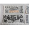 Image 2 : (9) Fascimile Bills of vintage state currency - blank backs
