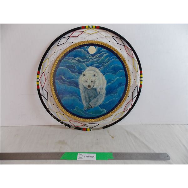 Dream Catcher with Drum Snare painting in center