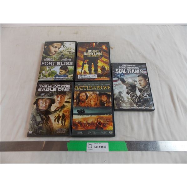 Assorted war movies (5)