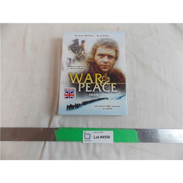 War and peace the complete dvd miniseries