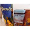 Image 4 : (7) tin containers (alcohol brands)